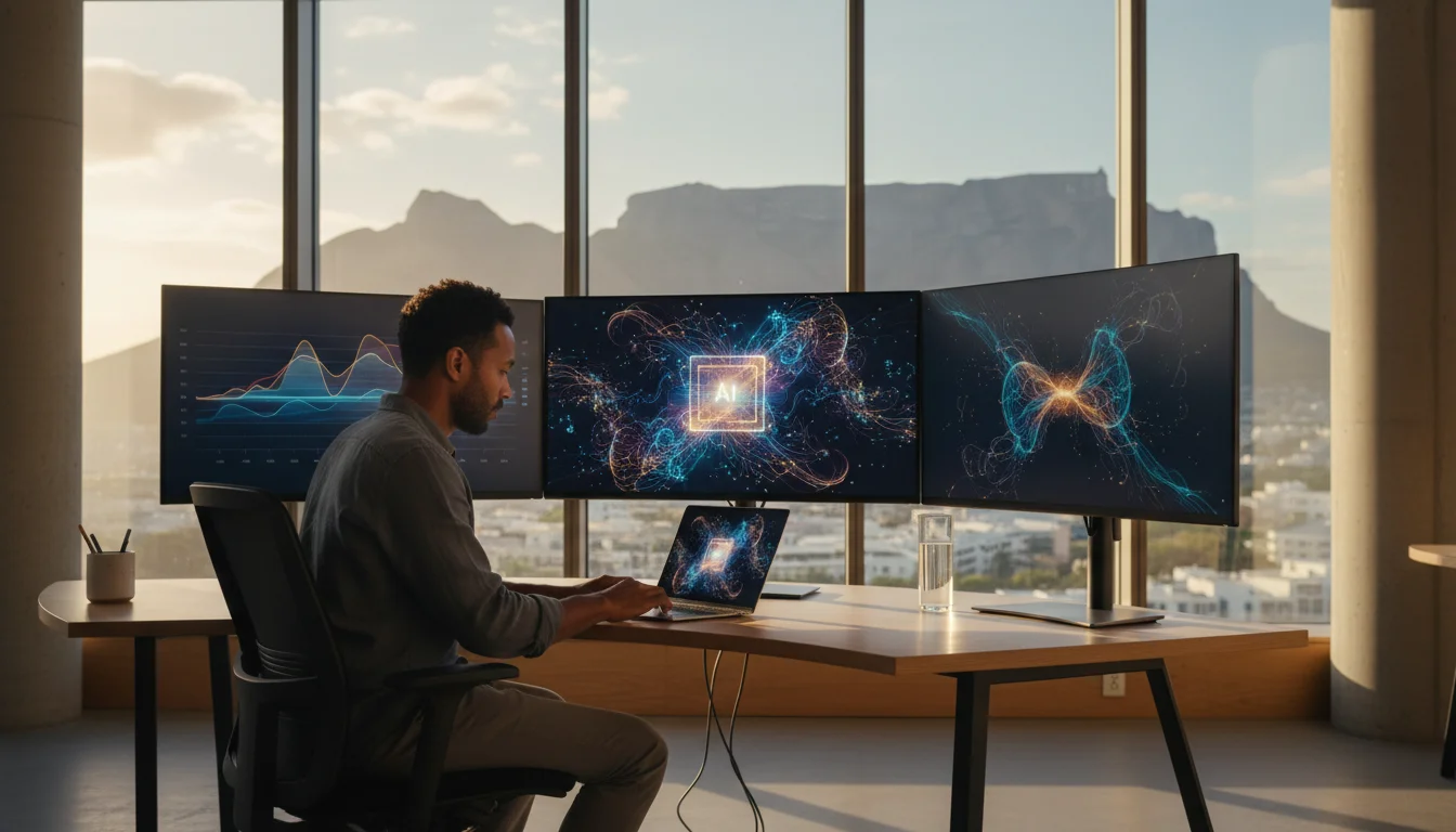 AI SEO strategist at work